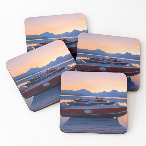 Item preview, Sunrise at Lake McDonald, Glacier National Park, Montana designed and sold by JuniperMT.
