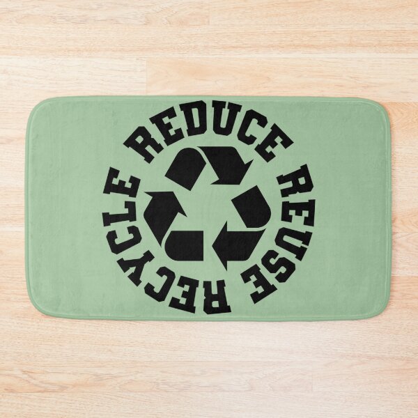 Item preview, reduce reuse recycle designed and sold by gingerlouls.