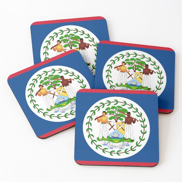 Item preview, Belize flag  designed and sold by flagshop.