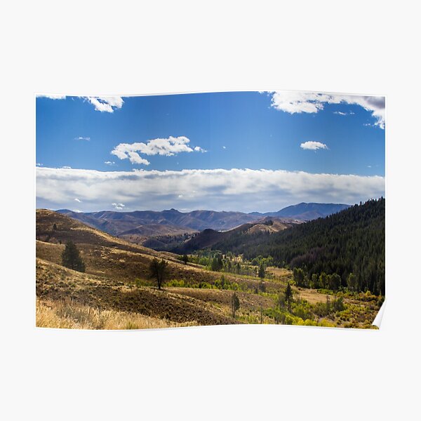 Adam's Gulch, Sun Valley, Idaho Poster