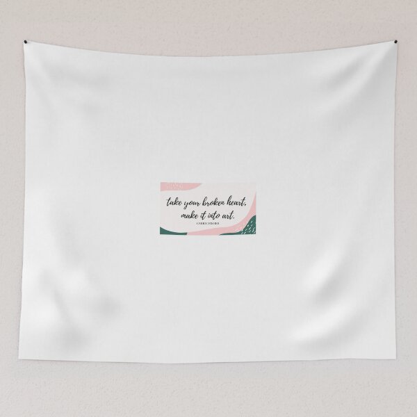 Item preview, Take Your Broken Heart, Make it into Art designed and sold by erinaceous.