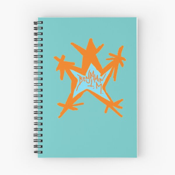 Aperçu de l'œuvre Blue Star Orange Stars créée et vendue par Benjamin L.M..