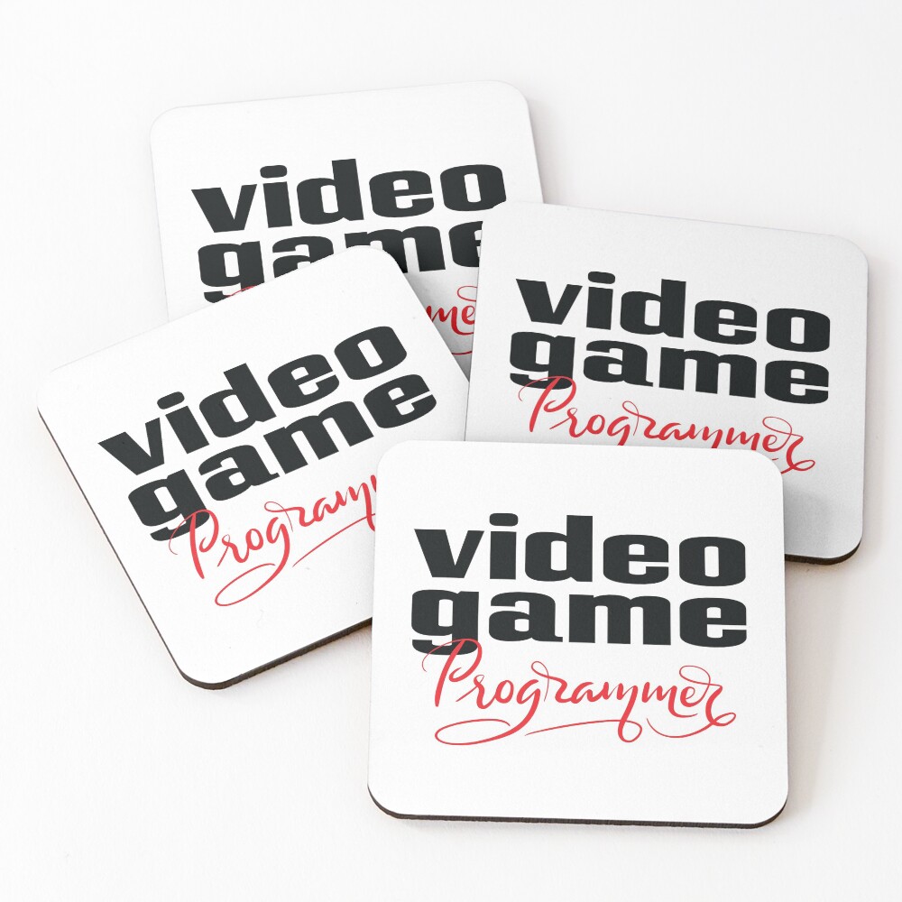 Item preview, Coasters (Set of 4) designed and sold by WordsGamersUse.