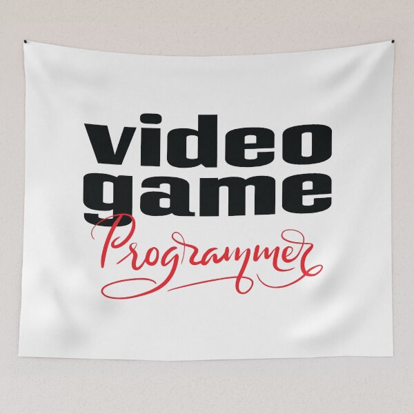 Item preview, Video Game Programmer designed and sold by WordsGamersUse.