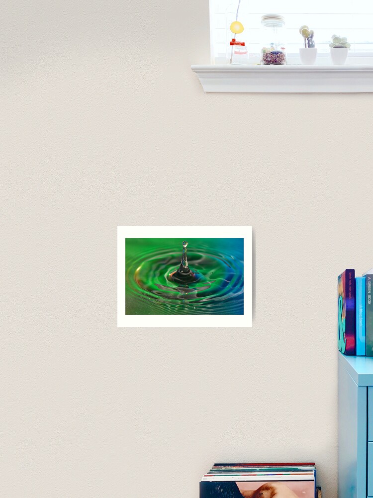 Thumbnail 2 von 3, Kunstdruck, Water Drop designt und verkauft von RICHARDW.