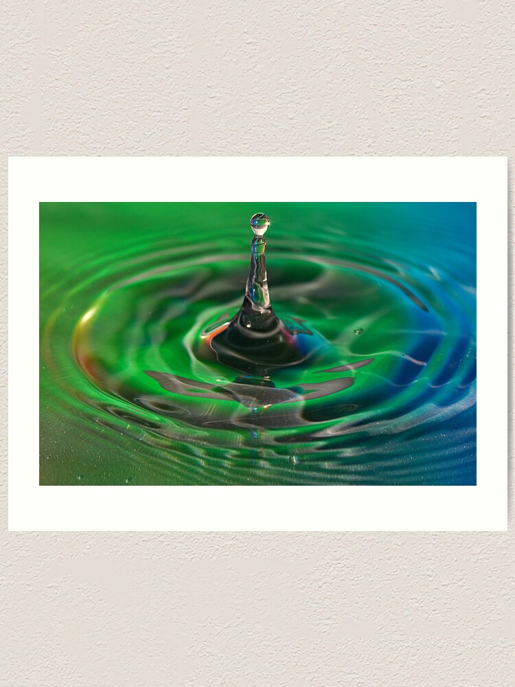 Thumbnail 1 von 3, Kunstdruck, Water Drop designt und verkauft von RICHARDW.