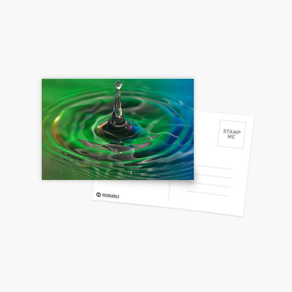Water Drop Postcard