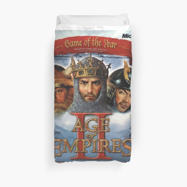 Age of Empires II Box Art Duvet Cover