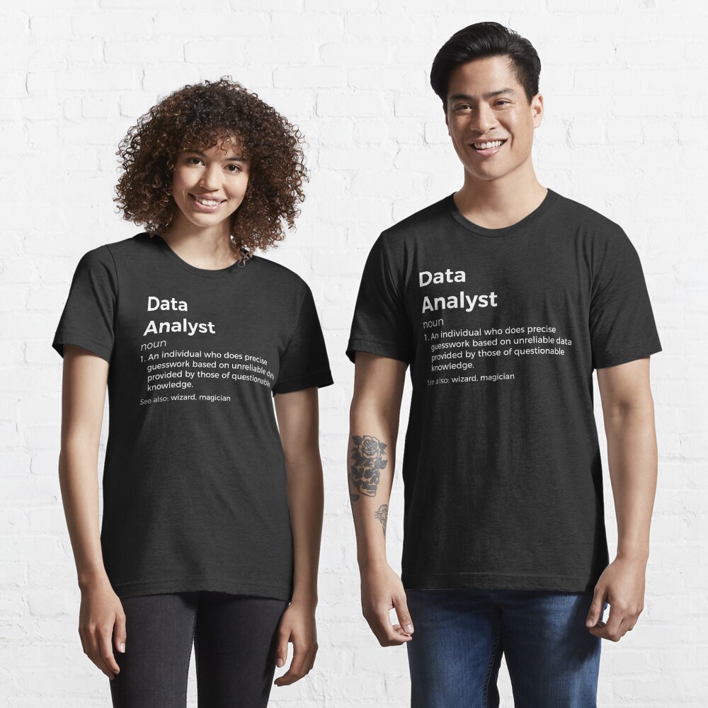 data analyst shirt