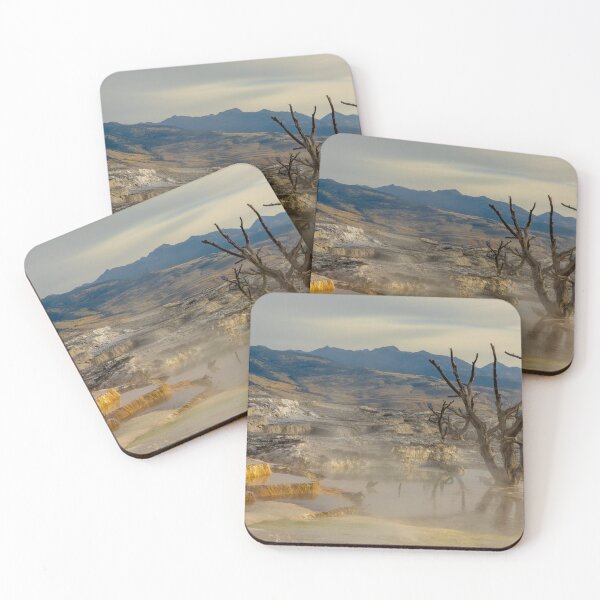 Item preview, Morning Mood - Mammoth Hot Springs designed and sold by Stephen Stookey.