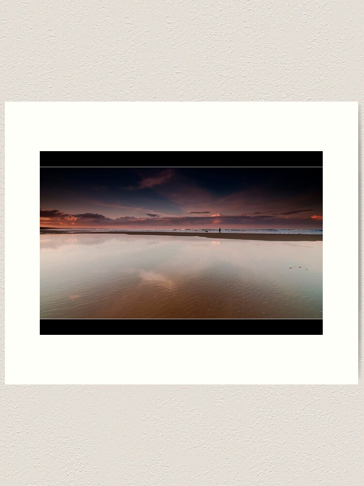 Alternate view of Dog walker Art Print