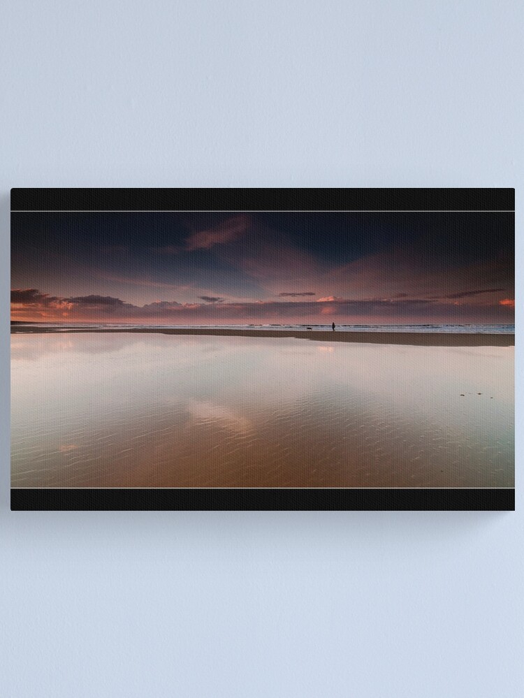 Alternate view of Dog walker Canvas Print
