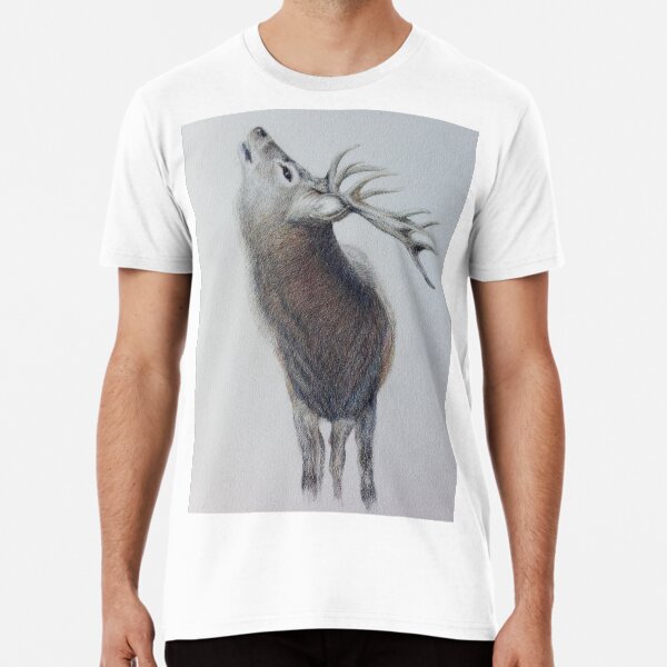 Majestic Highland Stag Premium T-Shirt