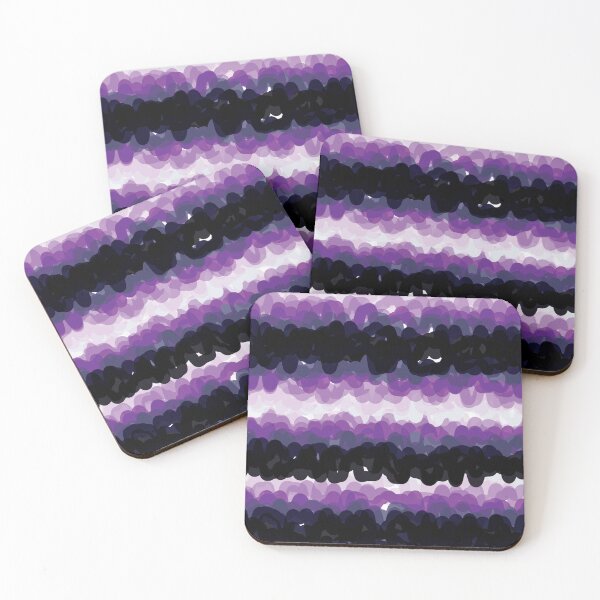 Item preview, Amethyst Palette Scribble Pattern designed and sold by SmirkingDesigns.