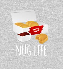 Nug Life - Hühnchen Nuggets Kinder Hoodie