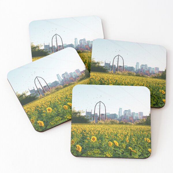 Item preview, Minneapolis Minnesota Skyline and Sunflowers-Mpls  designed and sold by anthonylonder.
