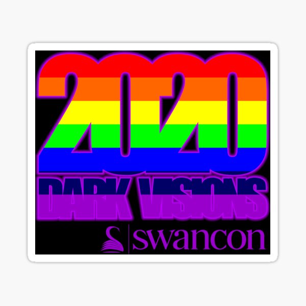 Swancon2020 Pride logo Sticker