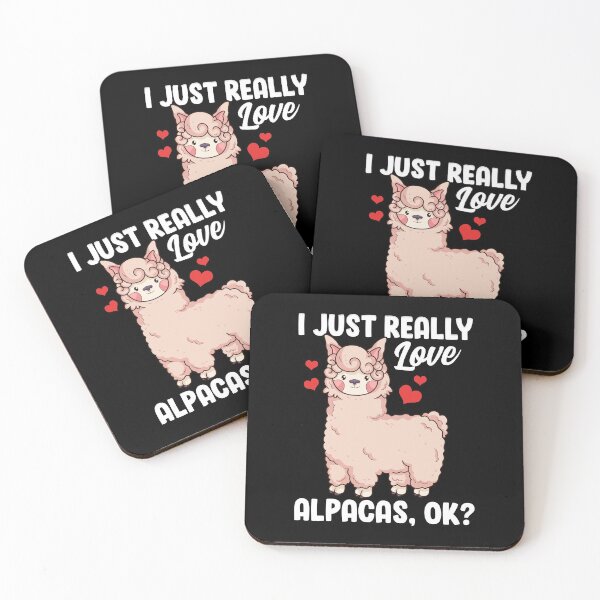 Item preview, Funny I Just Really Love Alpacas, OK? Cute Alpaca designed and sold by perfectpresents.