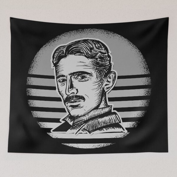 Item preview, Tesla hand drawing. designed and sold by emphatic.