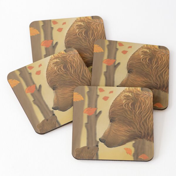 Item preview, Momma and bear cub - a Mother's love designed and sold by Brushes with Nature.