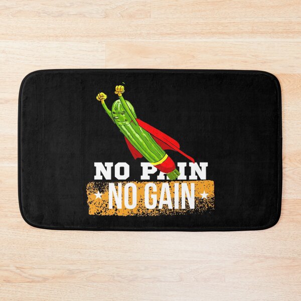 Item preview, No Gain No Pain Super Zucchini Vegetable Courgette Summer Squash designed and sold by ProjectX23.