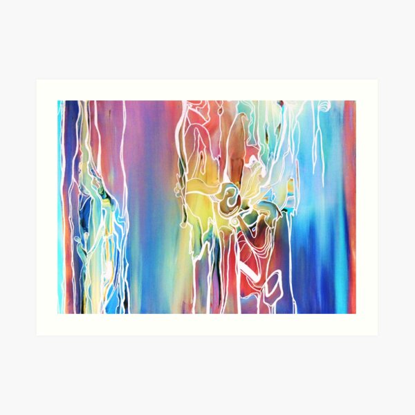 Kozmic Blues Art Print