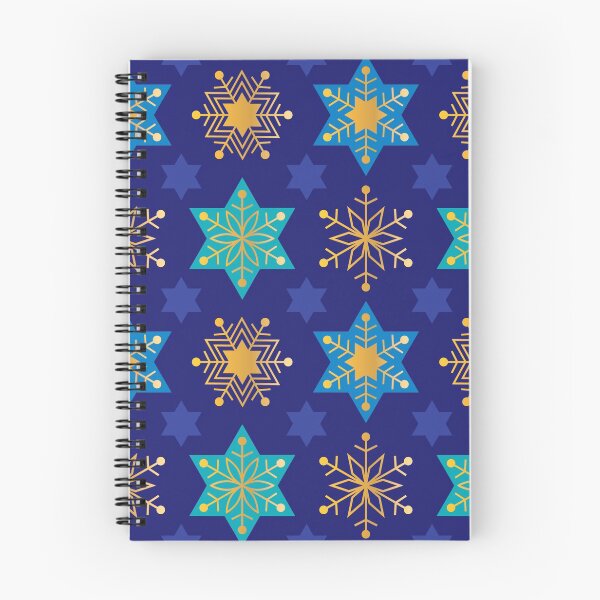 Item preview, Hanukkah Holidays Star of David and Snowflake Pattern designed and sold by DEC02.