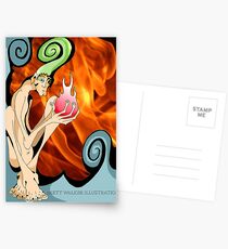 The Fire Gremlin Postcards
