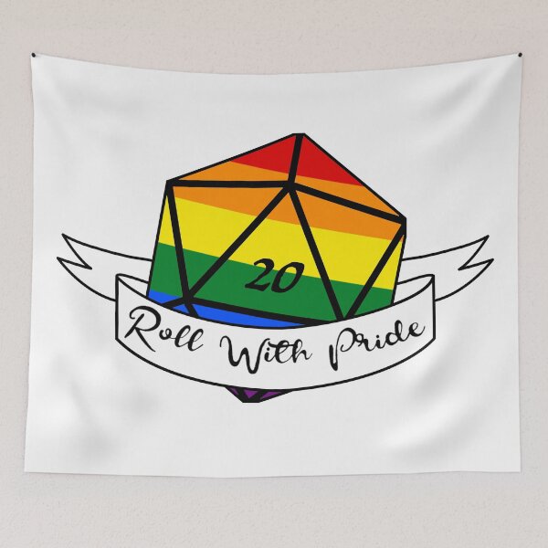 Item preview, D20 Pride - Rainbow designed and sold by child-star.