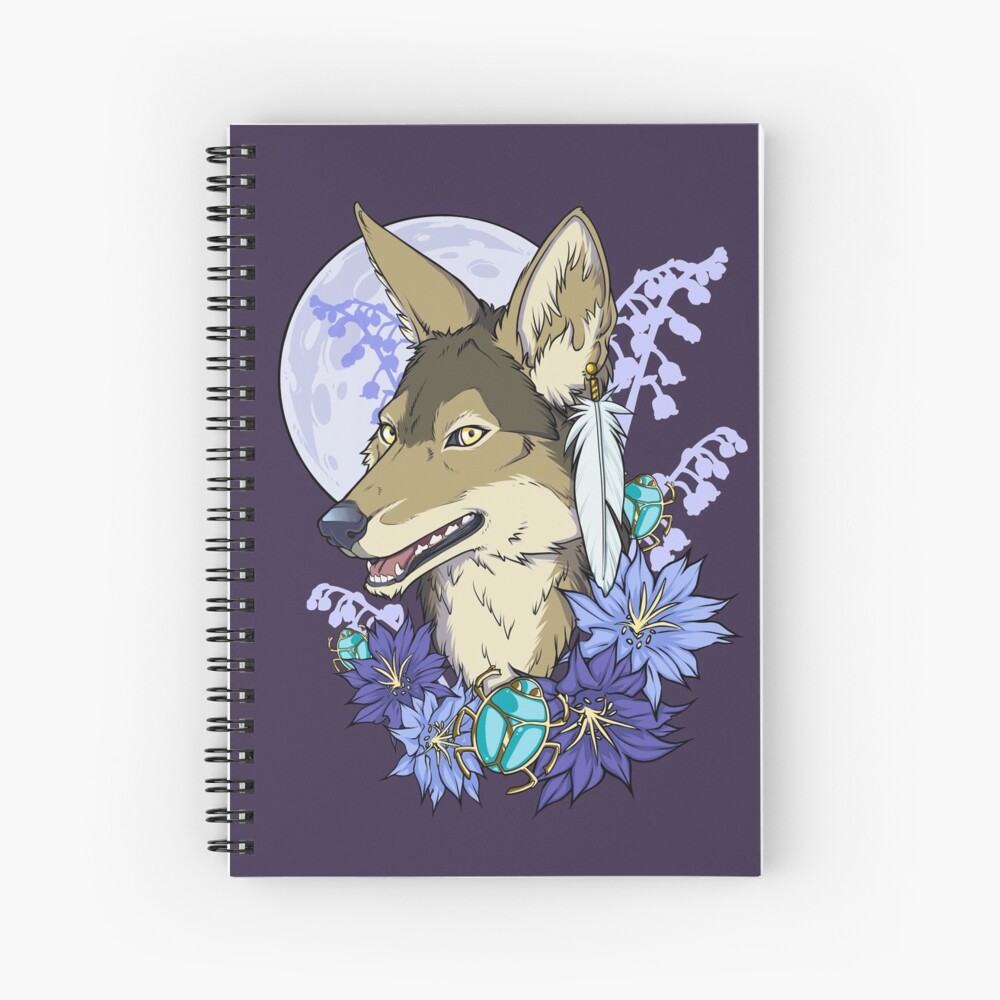 Item preview, Spiral Notebook designed and sold by cybercat.