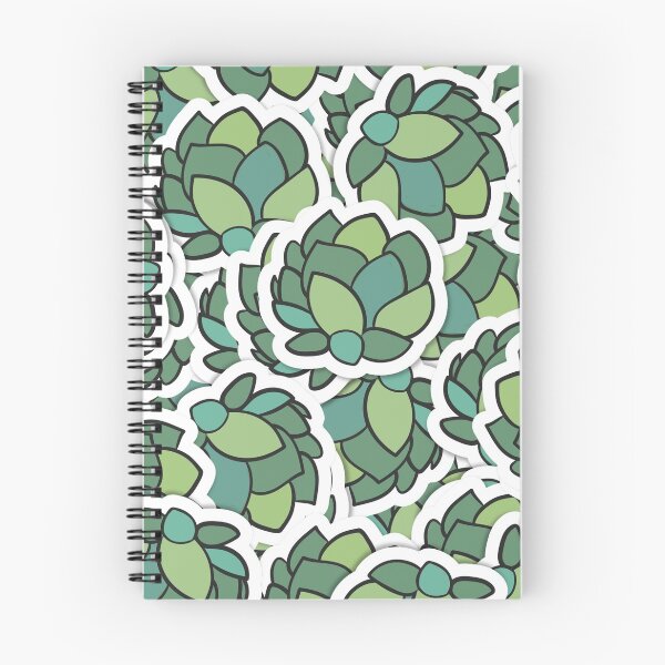 Item preview, Succulent pattern  designed and sold by jellyrelish.
