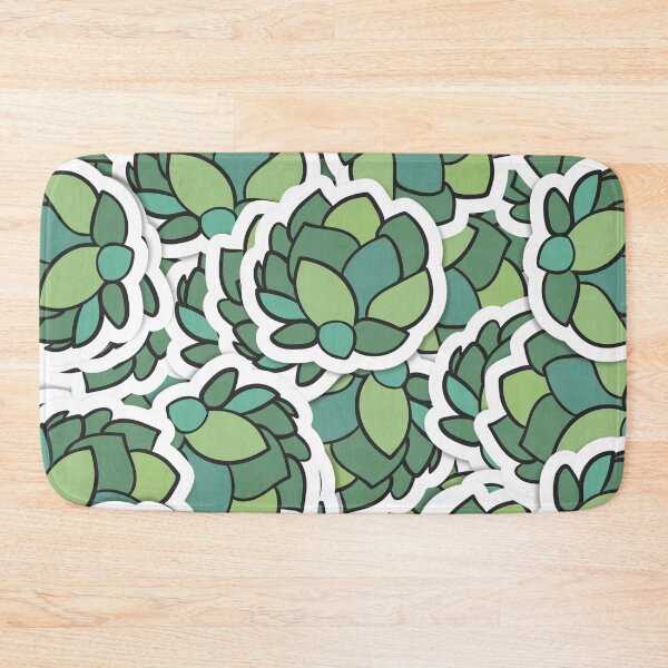 Item preview, Succulent pattern  designed and sold by jellyrelish.