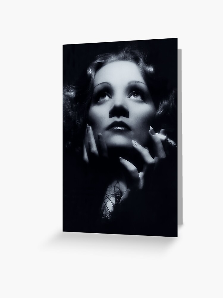 Marlene Dietrich Shanghai Express 1932 Greeting Card By Kulturarts Redbubble