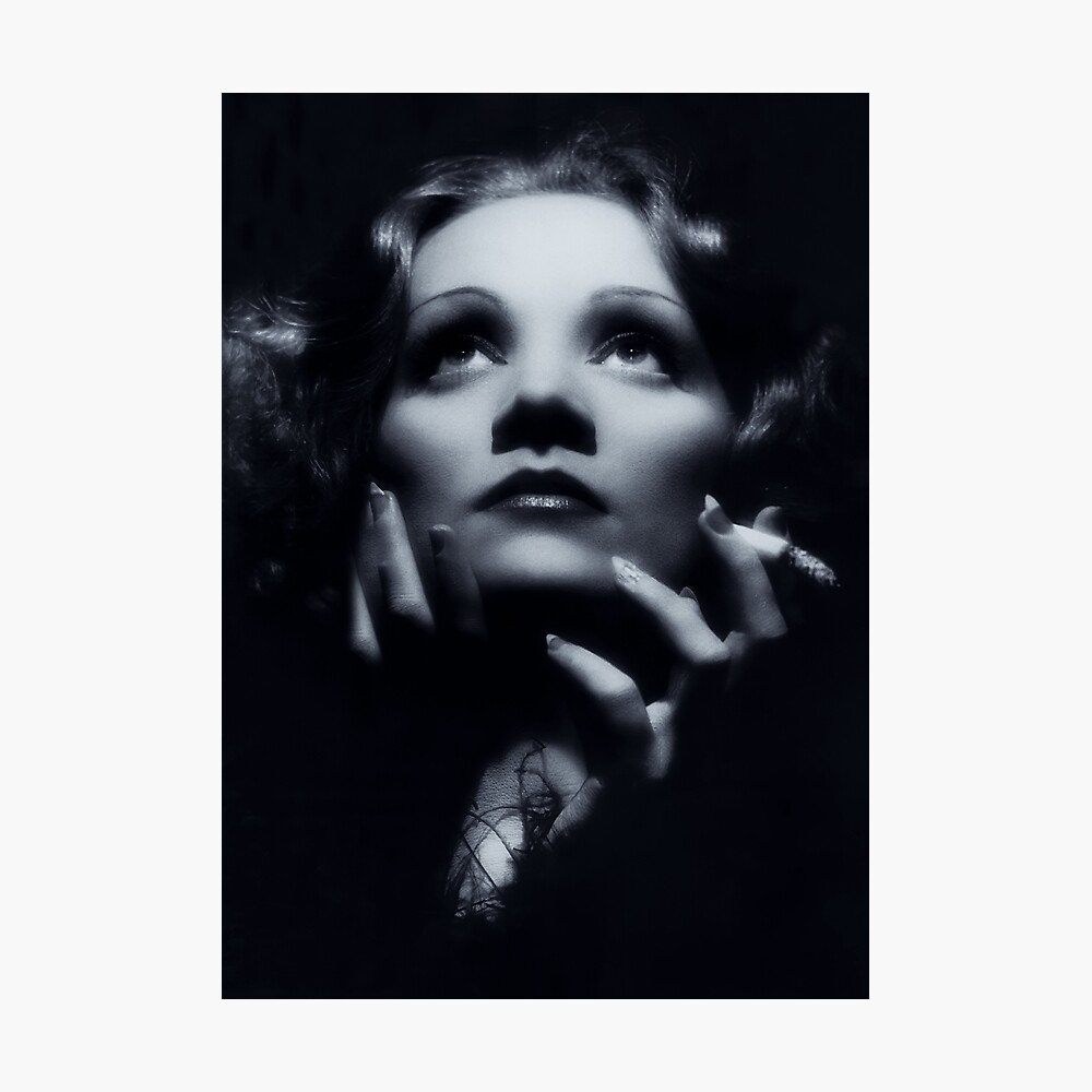 Marlene Dietrich Shanghai Express 1932 Poster By Kulturarts Redbubble