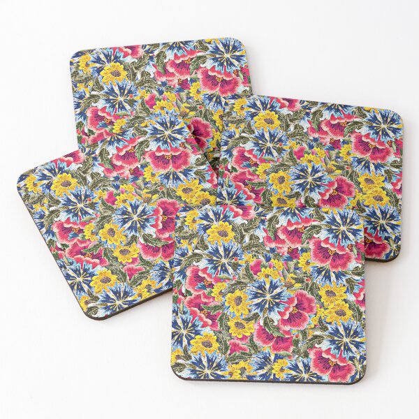 Item preview, Retro rFloral pattern  designed and sold by jellyrelish.
