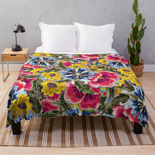 Item preview, Retro rFloral pattern designed and sold by jellyrelish.