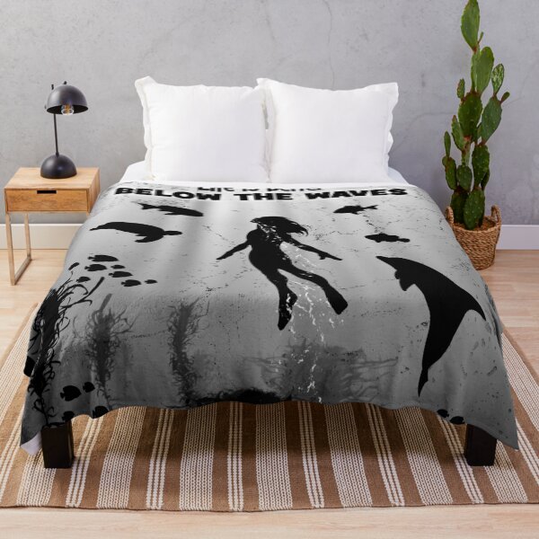 Item preview, Life is better below the waves designed and sold by NicGrayGraphic.