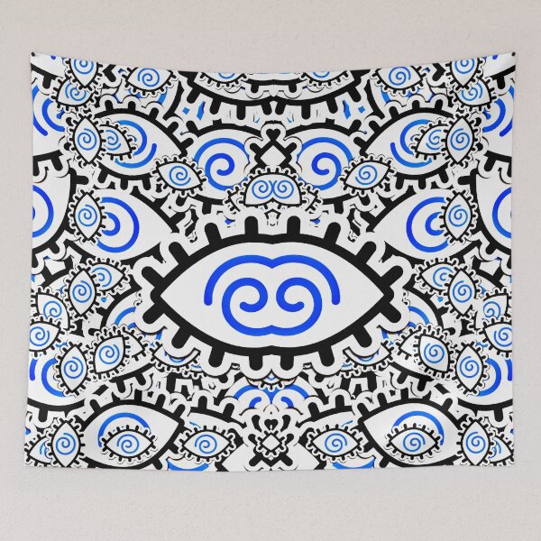 Artikelvorschau, Evil Eye-Muster entworfen und verkauft von jellyrelish.
