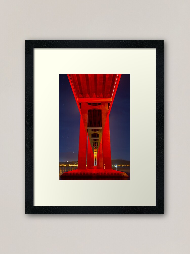 Alternate view of Red Tasman Framed Art Print