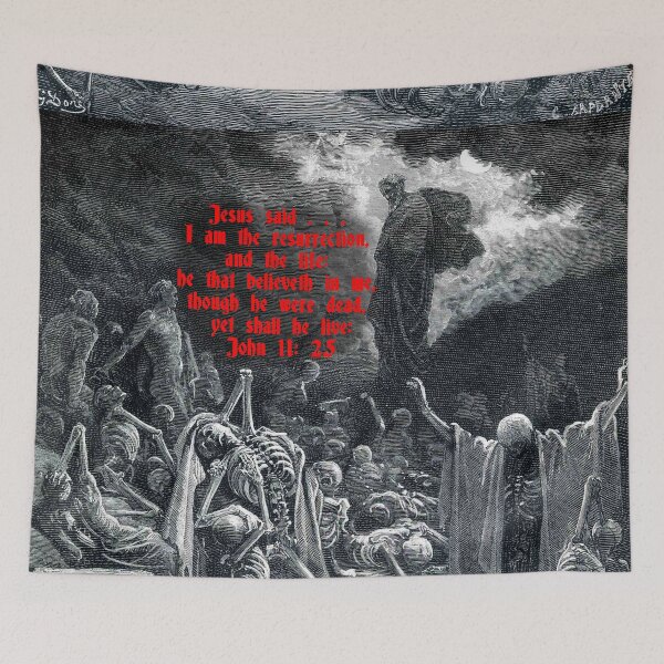 Item preview, Gustave Dore illustration of Ezekiel's vision of the valley of dry bones. designed and sold by Frankie Doodles!.