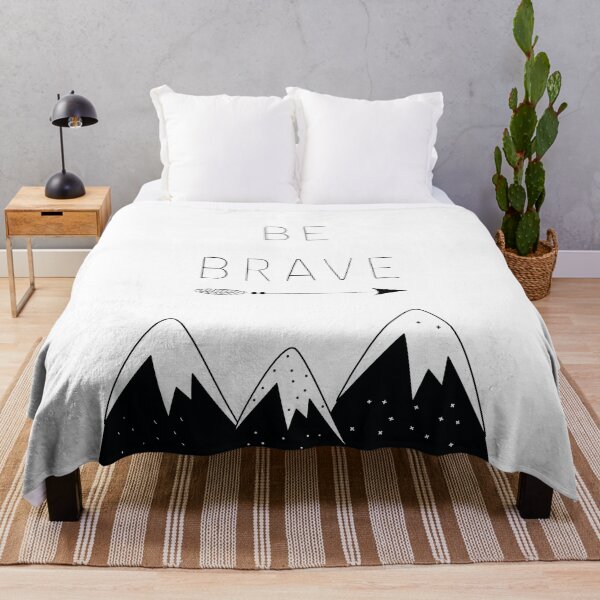 Item preview, Be brave hand drawn quote about courage and braveness. designed and sold by Victoria Riabov.