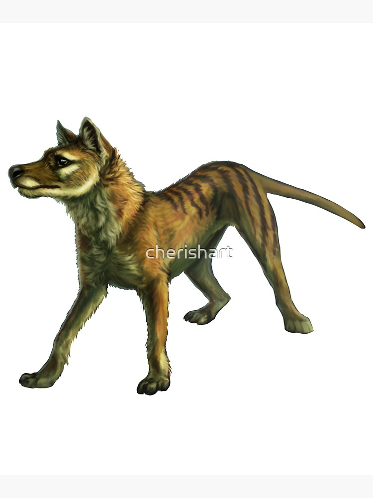 Thylacine in the Bush by cherishart