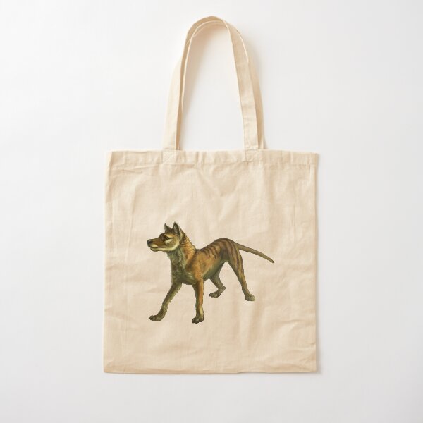 Thylacine in the Bush Cotton Tote Bag