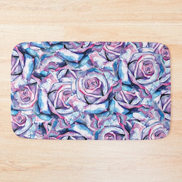 Item preview, Purple rose print designed and sold by jellyrelish.