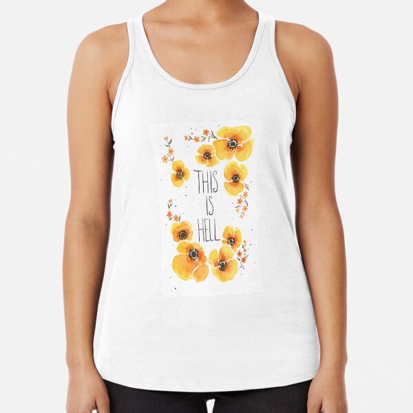 This is Hell Racerback Tank Top