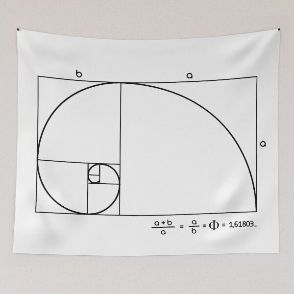 Item preview, Fibonacci Golden Ratio designed and sold by maryedenoa.
