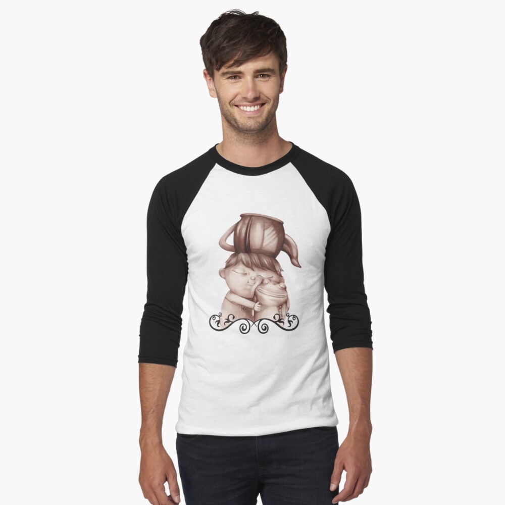 Item preview, Baseball ¾ Sleeve T-Shirt designed and sold by LaviniaKnight.