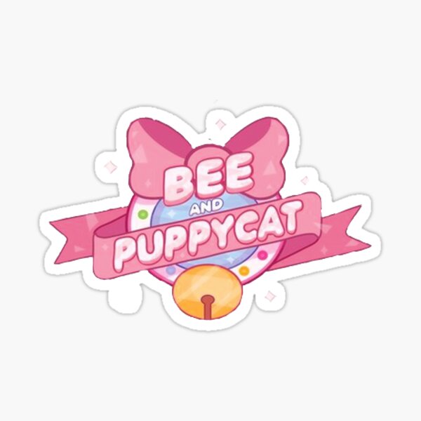 Bee and Puppycat Logo Sticker