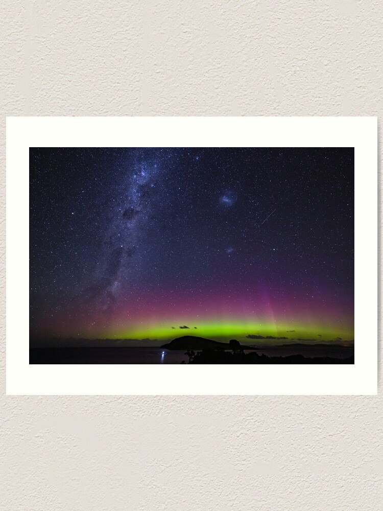 Alternate view of Aurora Australis From South Arm Art Print