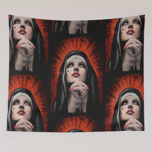 Item preview, Forsaken Praying Nun designed and sold by ShayneoftheDead.